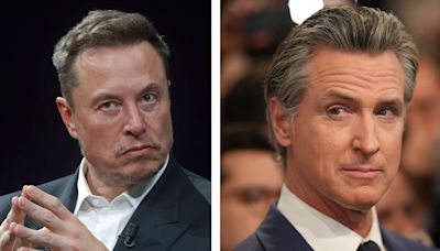 Gavin Newsom reacts to Elon Musk's California comments