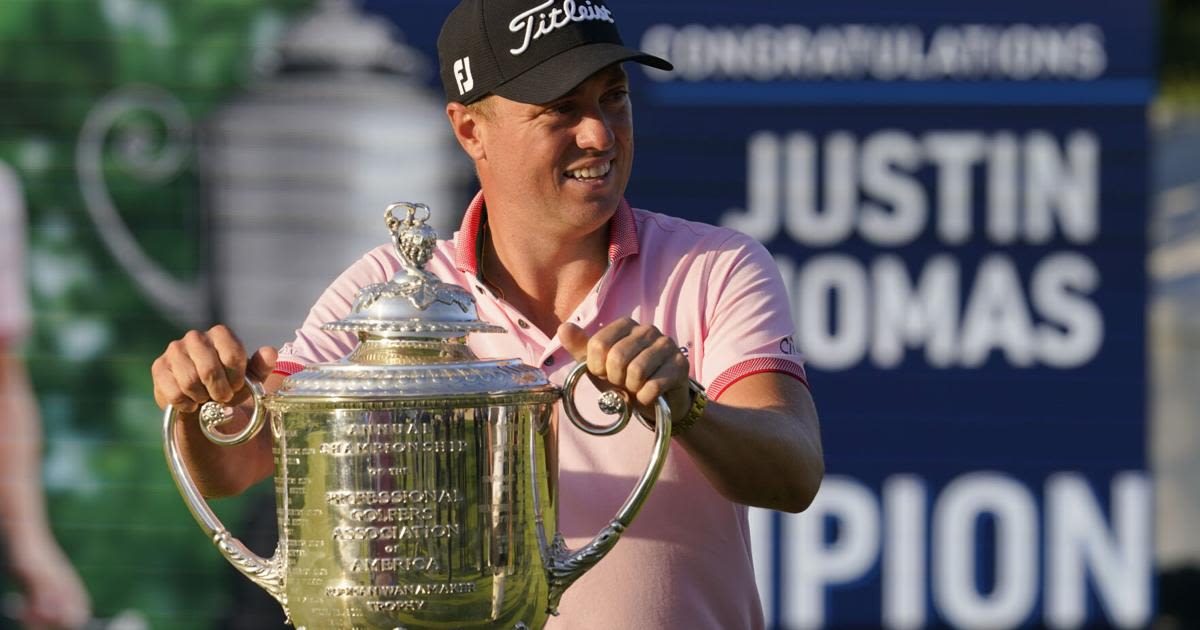 Justin Thomas gets rare experience playing a major in his hometown