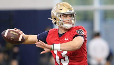 Riley Leonard Shines: Notre Dame QB Wins Top Honors at Manning Passing Academy