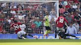 Arsenal beats Man United 1-0 to take title race with Man City to final day of Premier League season