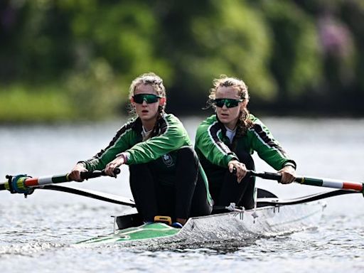 Ireland’s accidental pair looking to complete Olympic journey