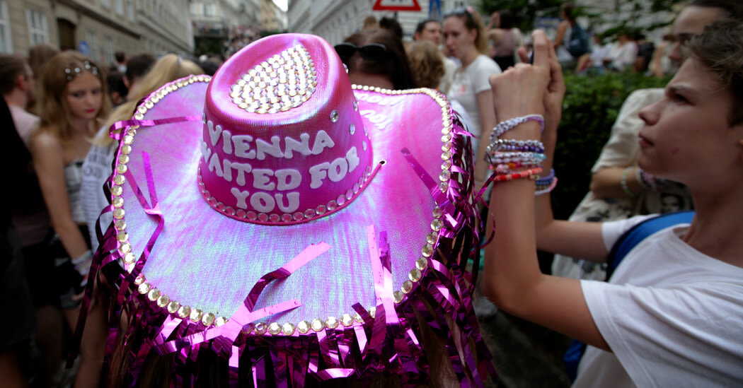 Swifties in Vienna Cry, Commiserate and Try to Shake It Off