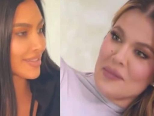 Video: Kim and Khloe Accuse Each Other Of 'Mom-Shaming' On The Kardashians - News18