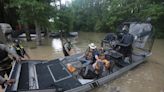 As storms moves across Texas, a child dies after being swept away in floodwaters