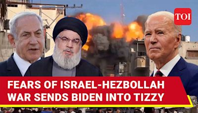Iran’s Fear Spooks Biden; U.S. Cautions Israel Against Full-Blown War With Hezbollah | TOI Original - Times of India Videos