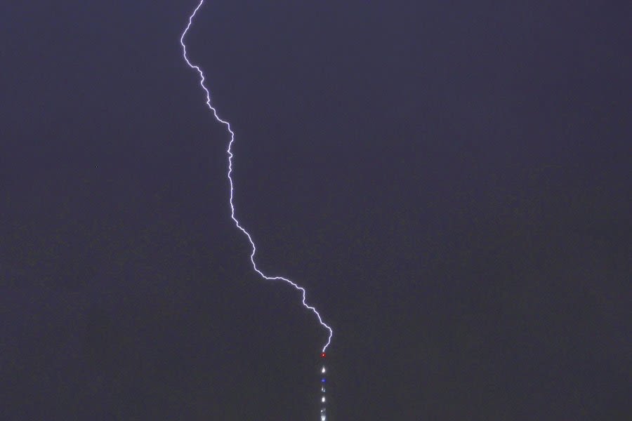 Lightning strikes ground near church youth group hikers, sending 7 to hospital