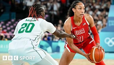 Olympics Paris 2024: USA thrash Nigeria to set up Australia women's basketball semi-final