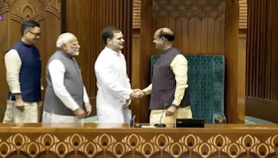 Om Birla elected as Lok Sabha Speaker, defeats Cong's K Suresh by voice vote