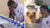 Pakistani Man Creates World Record By Crushing 39 Cans With Head In 30 Seconds - News18