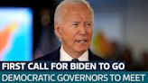 Congressman becomes first elected Democrat to call for Biden to step down as candidate - Latest From ITV News