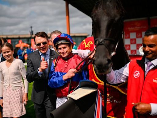 Aidan O’Brien’s Los Angeles claims Irish Derby glory in fine style at The Curragh