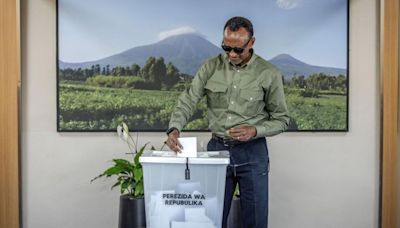 Kagame ahead in Rwanda's presidential election with 99 percent of the vote