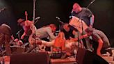 Brian Jonestown Massacre show in Australia ends in chaos after a vicious onstage brawl