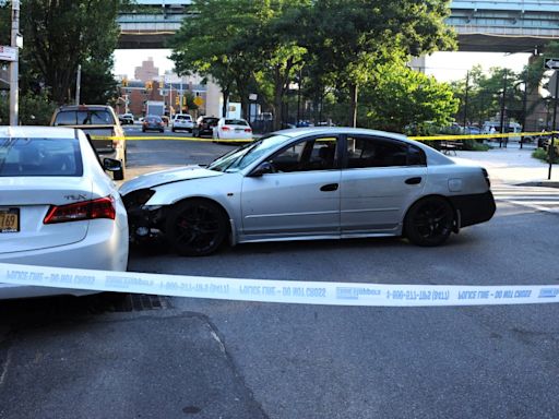 Queens hit-run driver charged for critically hurting bicyclist in crash fleeing NYPD