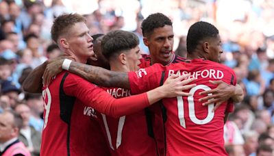 FA Cup Final: United spoil City's party in 'Manchester Derby' to be crowned champions for 13th time