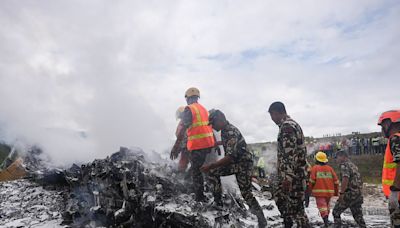 Plane crash at Nepal’s Kathmandu airport kills 18; pilot only survivor