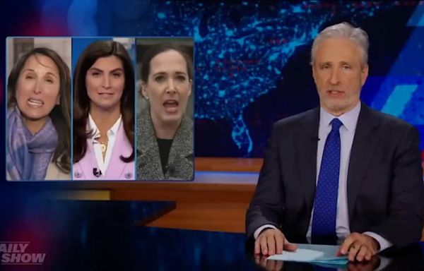 Jon Stewart makes fun of Trump trial coverage in Daily Show rant