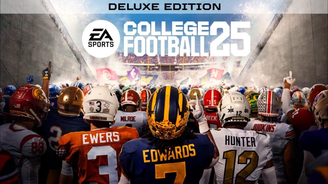 Michigan's Donovan Edwards featured on EA Sports College Football 25 cover