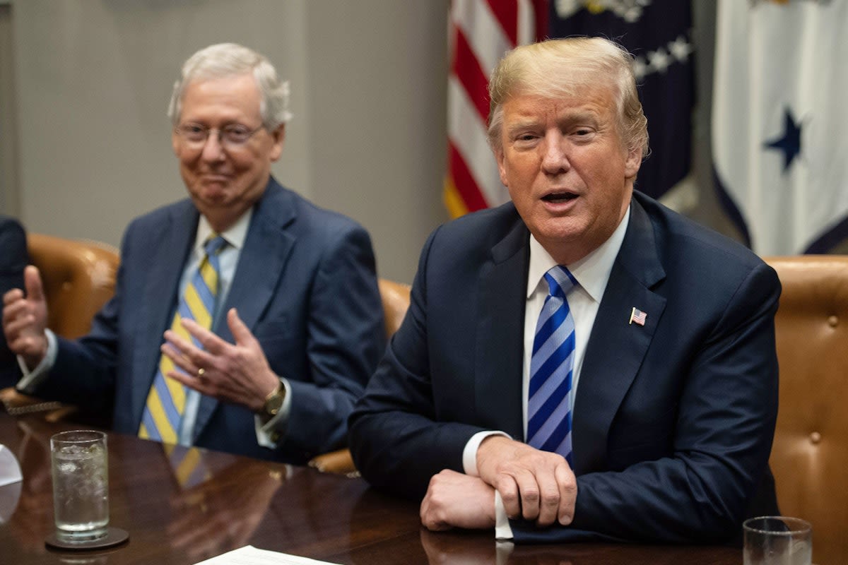 Mitch McConnell Tempts Trump’s Wrath With Remark About “America First”