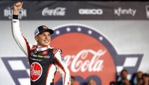 Christopher Bell lands victory in rain-shortened Coca-Cola 600