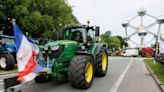 Bauern und Rechtspopulisten demonstrieren in Brüssel