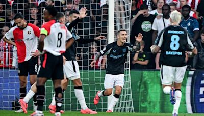 Champions League live scores, updates: Barcelona, Arsenal in action as Bayer Leverkusen roll