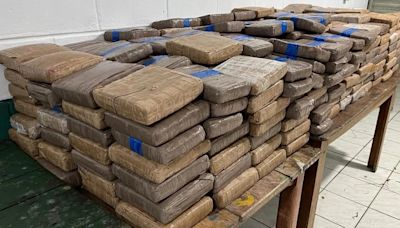 Incautan 544 kilos de marihuana en la Amazonía en operativo de la Armada Colombiana y la Policía de Brasil
