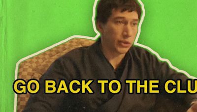 Adam Driver's 'go back to the club' line from 'Megalopolis' gets memed