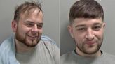 Grinning burglars have smiles wiped off their faces after being jailed