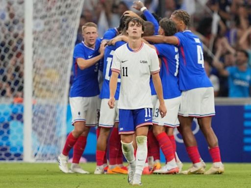 Team USA vs. France men's soccer score: Americans dominated by hosts in Paris Olympics opener