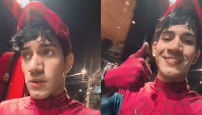 Homem-Aranha do metrô de BH agradece apoio da internet após vídeo de briga | Notícias Sou BH