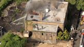 Crews battle fire at abandoned school building in Camden