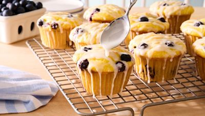 These Lemon Muffins Are Bursting with Blueberry Goodness