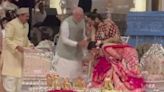 PM Modi blesses Anant, Radhika Merchant Ambani at Shubh Aashirwad ceremony