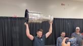 Florida Panthers forward Steven Lorentz brings the Stanley Cup back to Waterloo