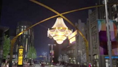 Fire lit underneath chandelier at Playhouse Square: Police investigating