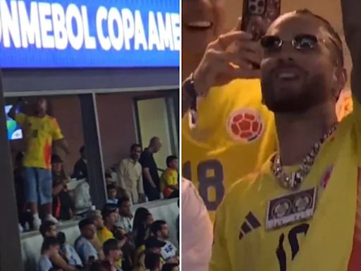 El enojo de Maluma durante la final de la Copa América llamó la atención en redes: ¿qué fue lo que pasó?