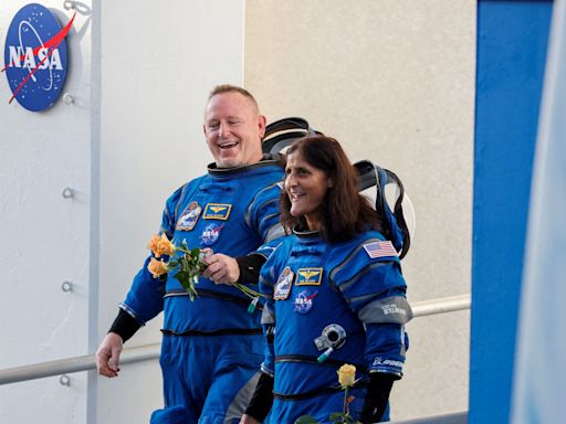 Barry Butch Wilmore y Sunita Suni Williams, los dos astronautas atrapados en el espacio