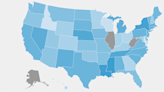 Map: These states lag in polio vaccinations