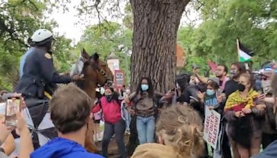 WATCH: Protesters Clash with Police on Louisiana College Campus