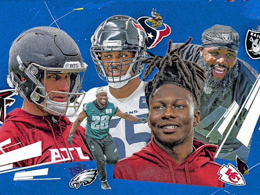 NFL training camp: 5 faces in new places to watch this summer