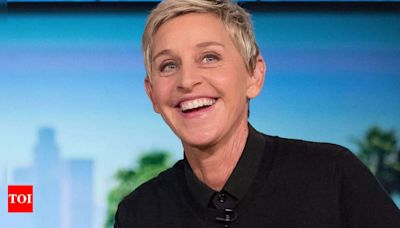 Ellen DeGeneres hints at retirement after upcoming netflix special - Times of India