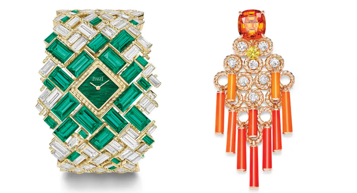 Piaget Just Dropped a Colorful High-Jewelry Line With 1970s Style