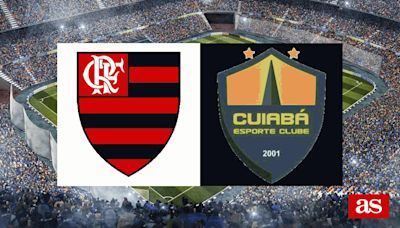 Flamengo 1-1 Cuiabá : resultado, resumen y goles