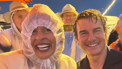 Hoda Kotb Interacts With Tom Cruise At Paris Olympics 2024; Today Show Host Is All Smiles In Wet Poncho For...