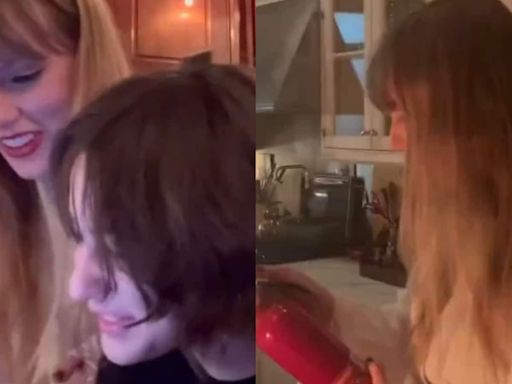 Video of Taylor Swift extinguishing fire in NYC apartment during songwriting session with Gracie Abrams goes viral