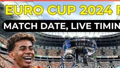 Euro Cup 2024: Spain vs England final live match time (IST), streaming