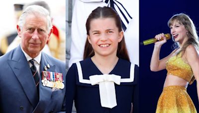 King Charles and Princess Charlotte Appear to Wear Matching Taylor Swift-Inspired Accessories