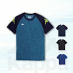 【KAPPA】服裝 一起運動 短袖圓領衫 23SS  (381R2TW-005/381R2TW-B29/381R2TW-WQB/381R2TW-X7F)