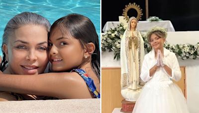 Nieta de Verónica Castro celebra su primera comunión sin la compañía de la actriz ni de su papá